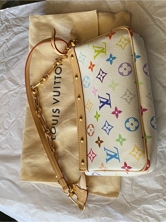 Louis Vuitton Handbags - Authentic new LV X TM Monogram Multicolor Pochette Accessories White